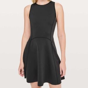 Lululemon Off The Court Dress 6 Black